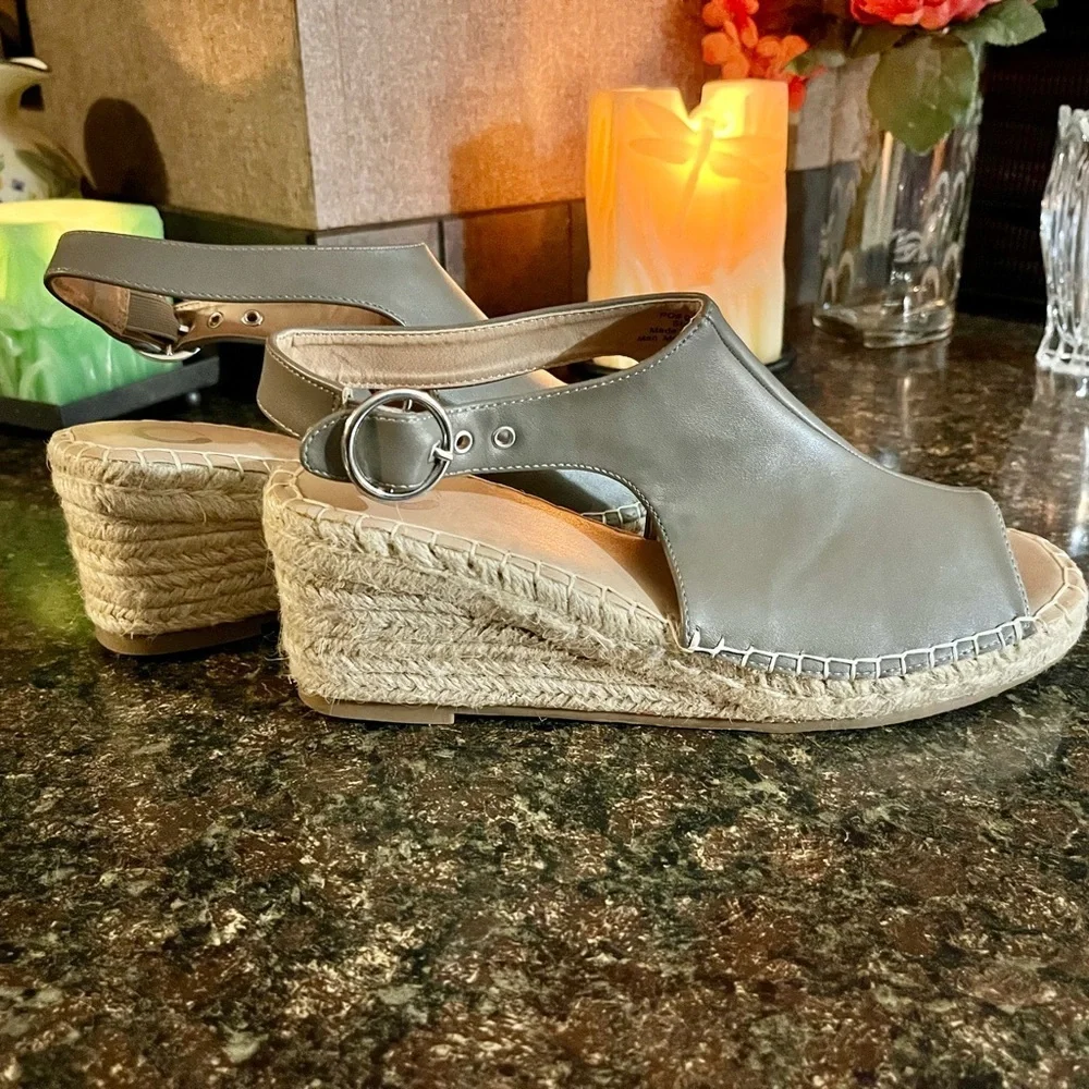 Journee Crew Espadrille Wedge Sandal